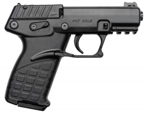 Kel-Tec P17 .22LR Semi Auto Pistol - 16+1 Rounds | 3.93" Barrel | Black | 3-Dot Sights
