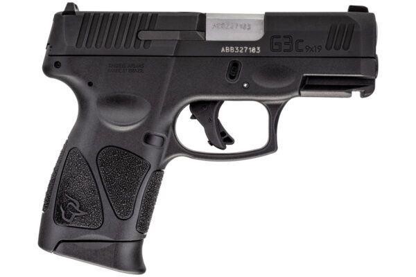 126393_LPAF1W Taurus G3C 9mm Semi Auto Pistol 12+1 3 Mags - 12 Rounds | 3.26" Barrel | Polymer Grips | Blue/Black