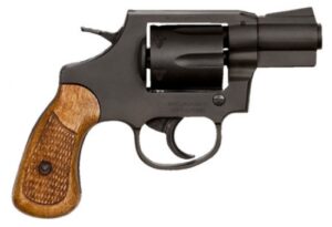 Rock Island Armory M206 CA Compliant 38 Special Revolver - 6 Rounds | 2" Barrel | Wood Grips | Blue/Black | 3-Dot Sights