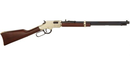 36648_2 Henry Repeating Arms Golden Boy .22 LR Lever Action Rifle 20" Octagon - 16 Rounds | 20" Barrel | Wood Stock | Blue/Black