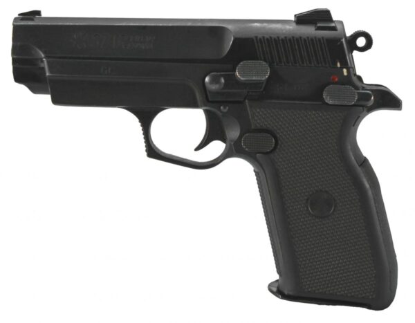 713102823_GRUP0C Used Star Firestar Plus 9mm Good Condition - 13 Rounds | 3.39" Barrel | Polymer Grips | Blue/Black | Iron Sights