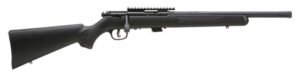 71899 Savage Arms Mark II FV-SR 22 Long Rifle Bolt Action Rifle - 5+1 Rounds | 16.5" Barrel | Fixed Stock | Synthetic | Blue/Black