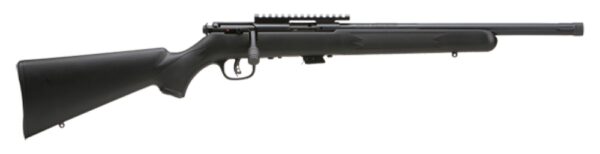 71899 Savage Arms Mark II FV-SR 22 Long Rifle Bolt Action Rifle - 5+1 Rounds | 16.5" Barrel | Fixed Stock | Synthetic | Blue/Black